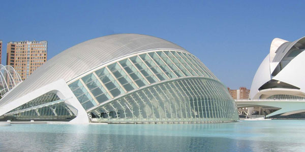 Ciutat de les Arts i les Ciències van Santiago Calatrava