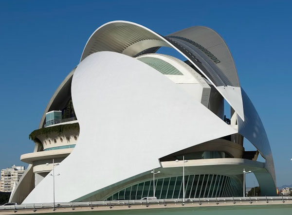 Palau de les Arts Reina Sofía van Santiago Calatrava