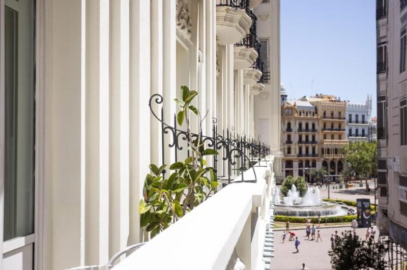 Venecia Plaza Centro goedkoop hotel aan bekend plein in Valencia